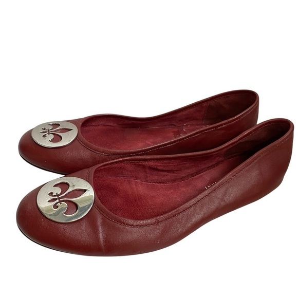 Roberto Vianni Shoes - Roberto Vianni classy New York City style Red Flats size 9